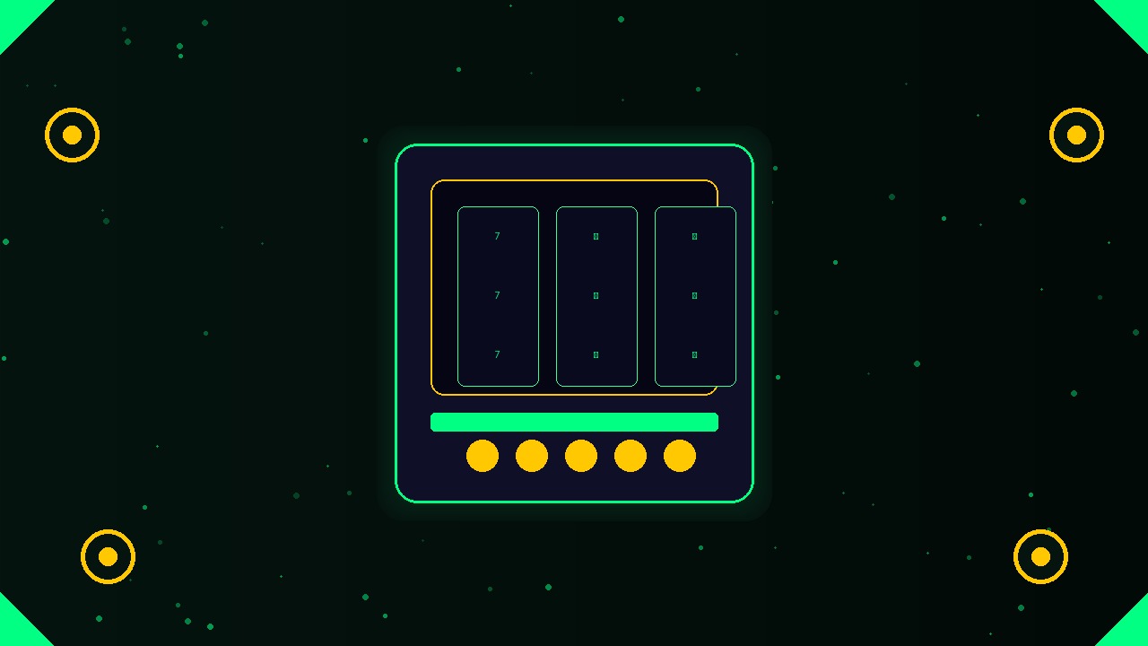 سلوت الباعة المتجولين مع فوانيس السوق المتوهجة